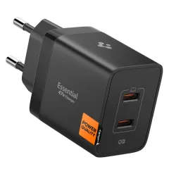 Aксессуары Кабель передачи данных  SPIGEN ESSENTIAL EE472EU 2-PORT NETWORK CHARGER 47W
