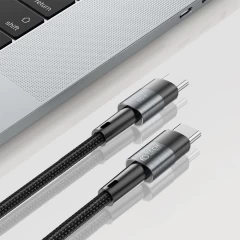 Aксессуары Кабель передачи данных TECH-PROTECT ULTRABOOST TYPE-C CABLE PD60W/3A 25CM  серый