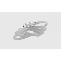 Aксессуары Кабель передачи данных DOTFES A02T Smart LED Indicator USB Cable  серый