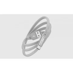 Aксессуары Кабель передачи данных DOTFES A02T Smart LED Indicator USB Cable  серый