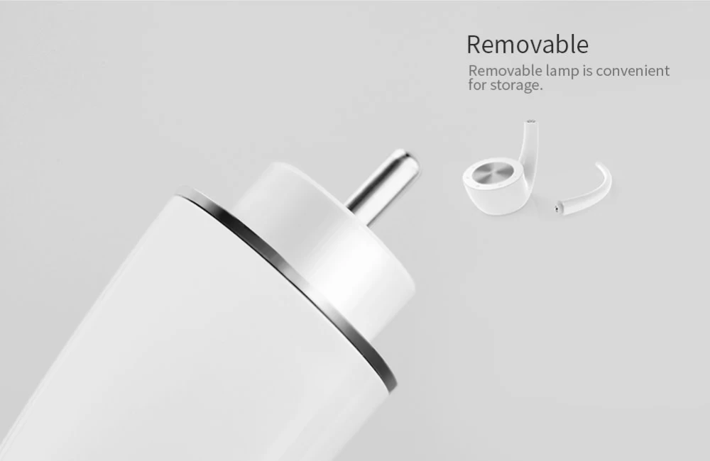 Priedai Bluetooth garsiakalbiai Phantom Ⅱ LED Lamp / Speaker  baltas