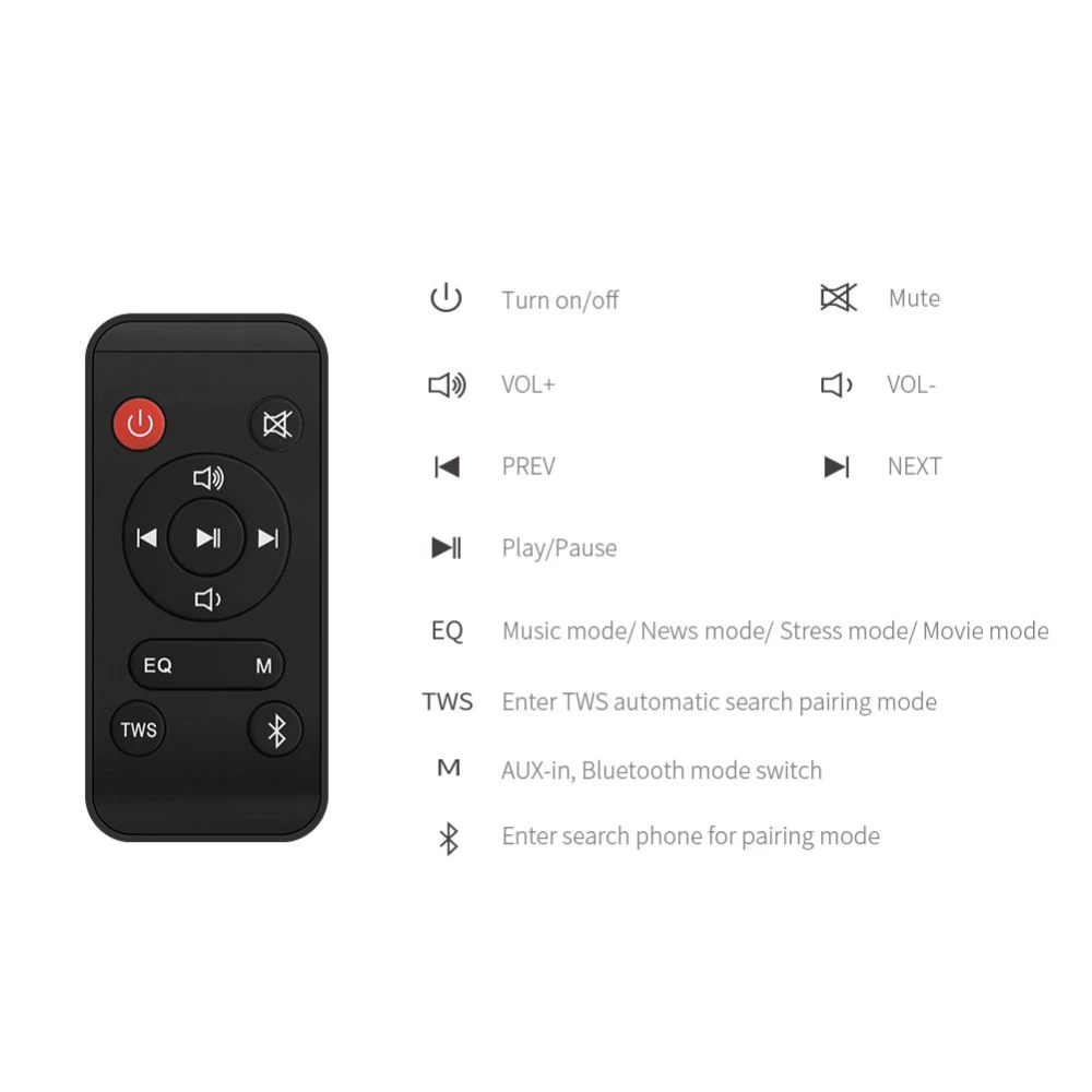 Priedai Bluetooth garsiakalbiai Cozy MC5 skaļrunis  Juoda