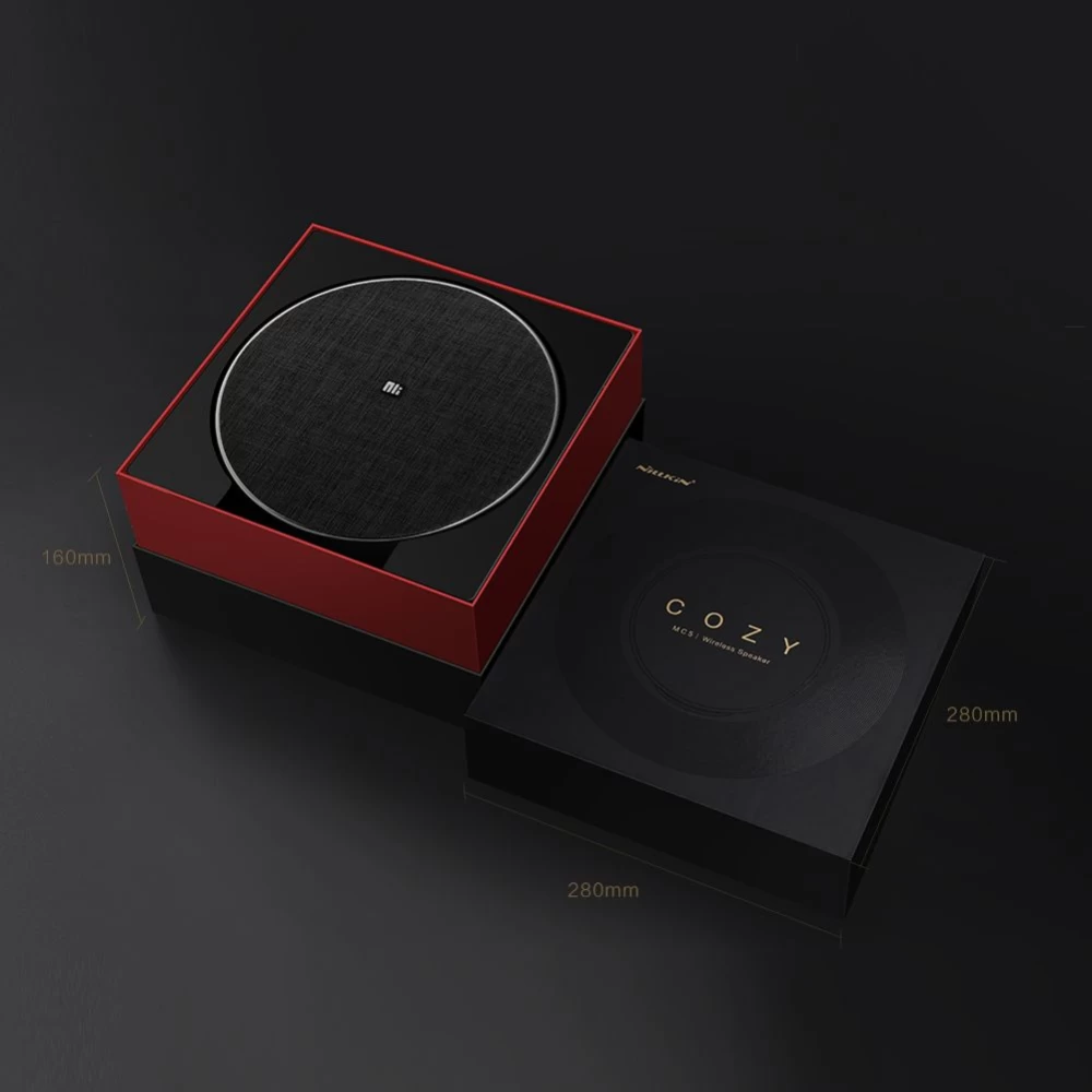 Priedai Bluetooth garsiakalbiai Cozy MC5 skaļrunis  Juoda