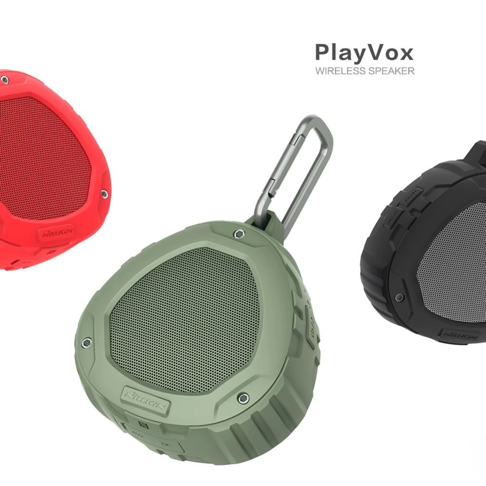 Priedai Bluetooth garsiakalbiai PlayVox Wireless Speaker  mėlyna