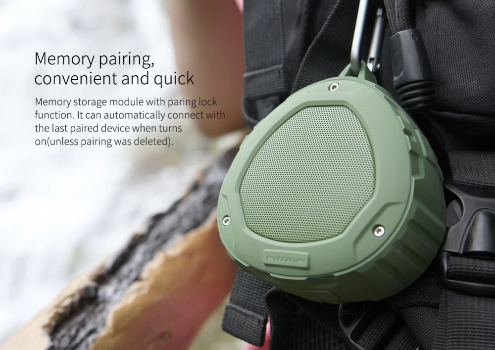 Priedai Bluetooth garsiakalbiai PlayVox Wireless Speaker  mėlyna
