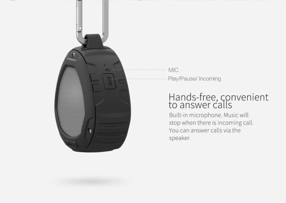 Priedai Bluetooth garsiakalbiai PlayVox Wireless Speaker  mėlyna
