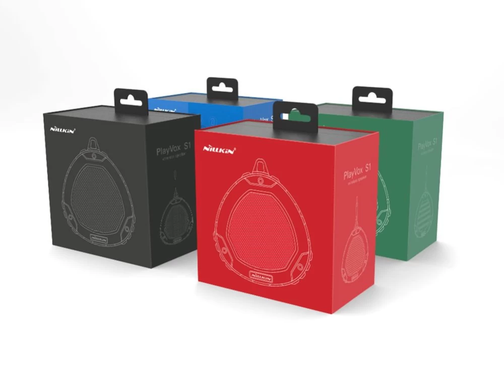 Priedai Bluetooth garsiakalbiai PlayVox Wireless Speaker  mėlyna
