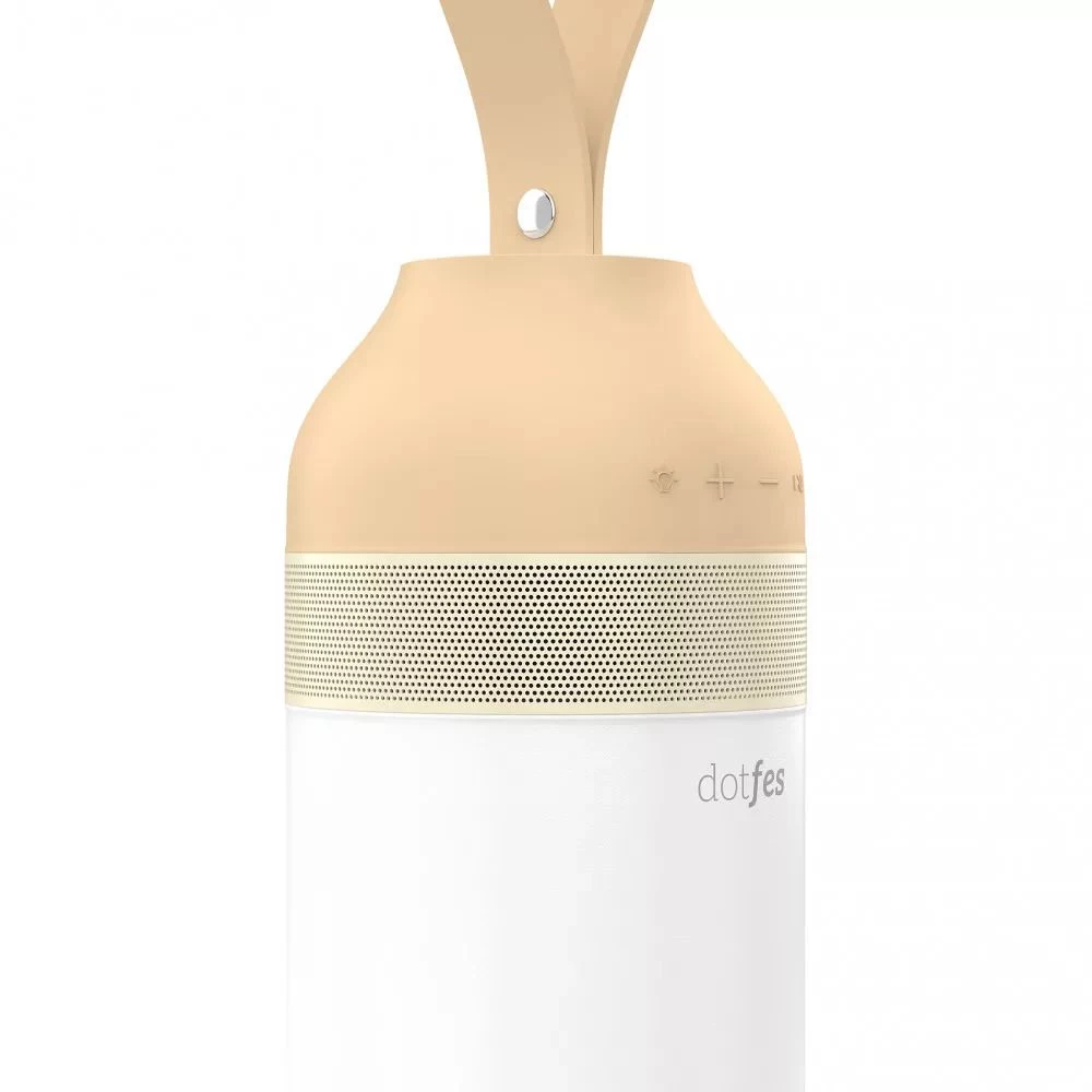 Priedai Bluetooth garsiakalbiai DOTFES H04 Portable Wireless Speaker with Night Light  rudas