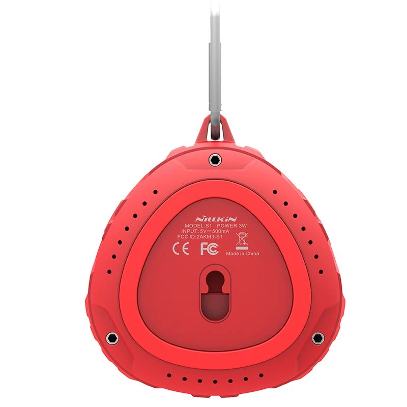 Priedai Bluetooth garsiakalbiai PlayVox Wireless Speaker raudonas
