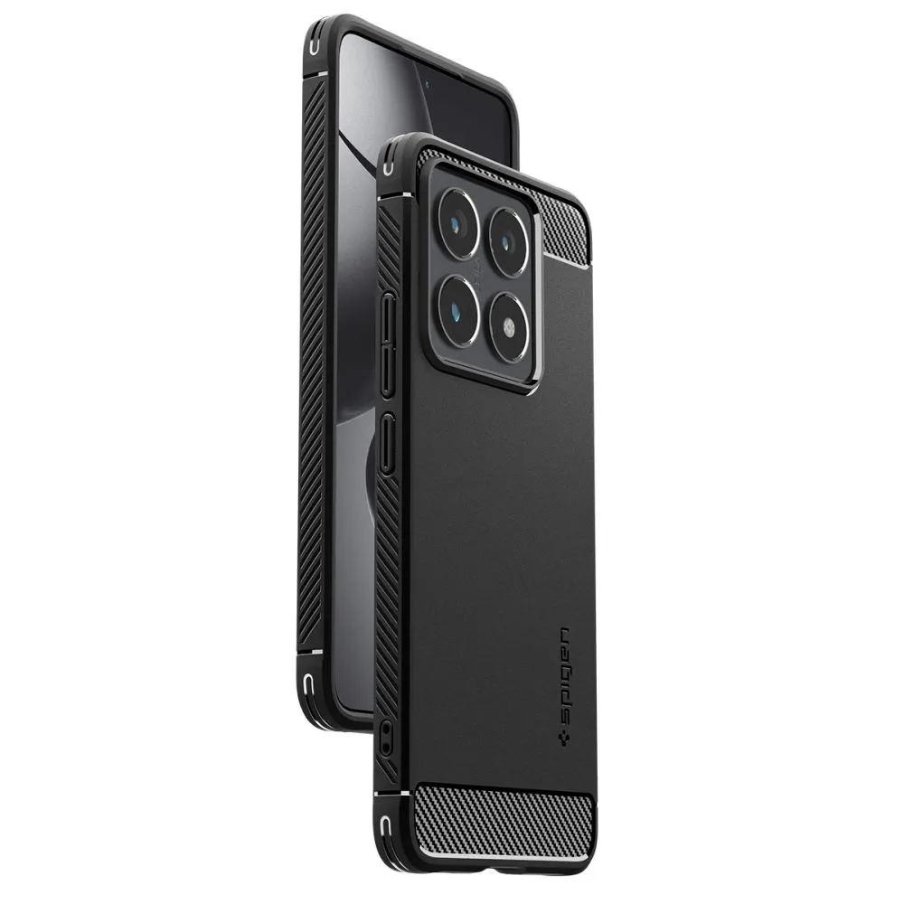Xiaomi 14 14T/14T Pro case black SPIGEN RUGGED ARMOR 14T