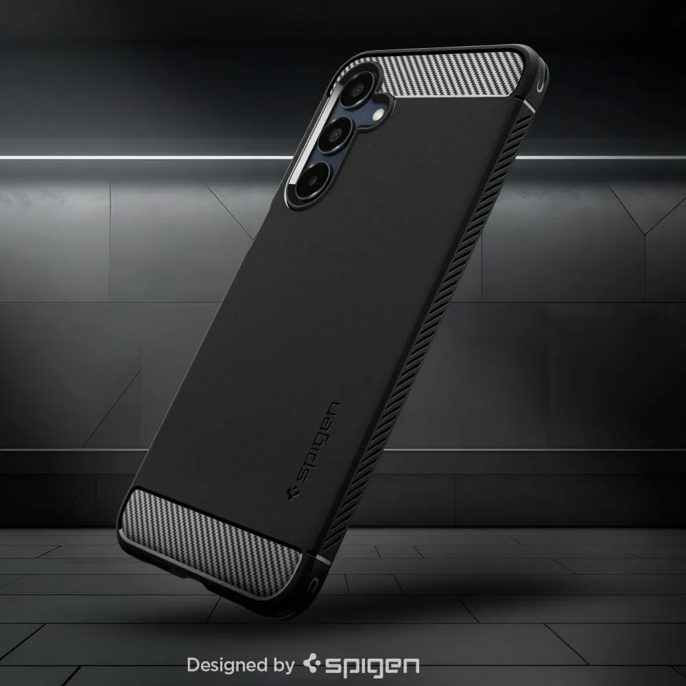 Samsung Galaxy A16 4G/5G dėklas Juoda SPIGEN RUGGED ARMOR
