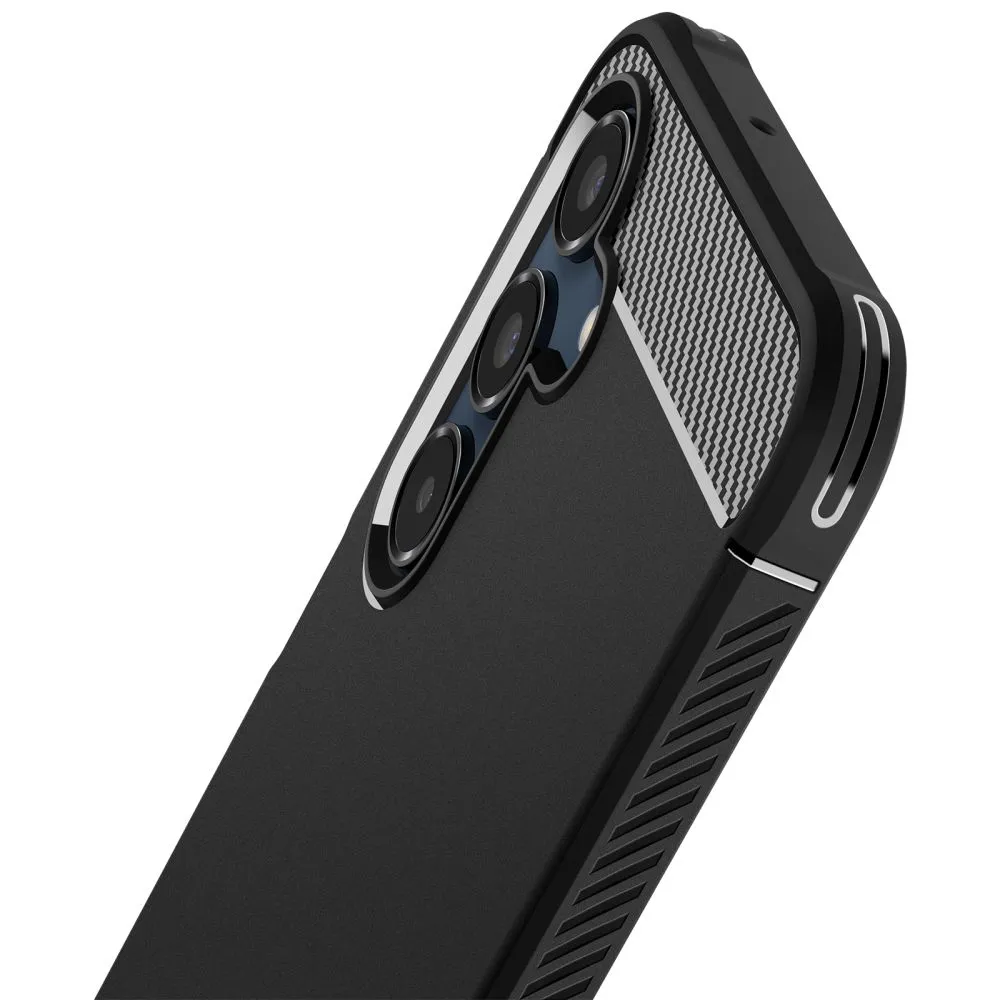 Samsung Galaxy A16 4G/5G dėklas Juoda SPIGEN RUGGED ARMOR