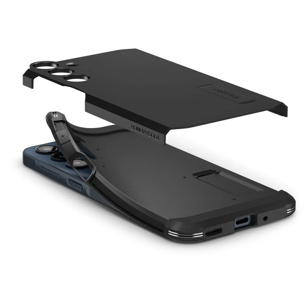 Samsung Galaxy A16 4G/5G dėklas Juoda SPIGEN TOUGH ARMOR