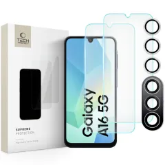 Galaxy A16 4G/5G skärmskydd TECH-PROTECT SUPREME SET Samsung Galaxy A16 4G/5G
