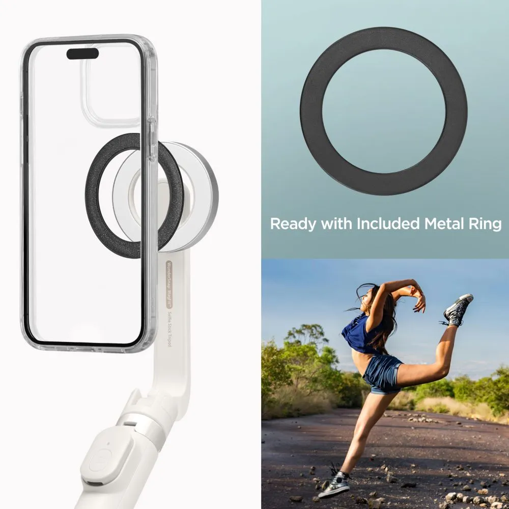 Priedai Selfie Stick SPIGEN S571W MAGSAFE BLUETOOTH SELFIE STICK TRIPOD 
