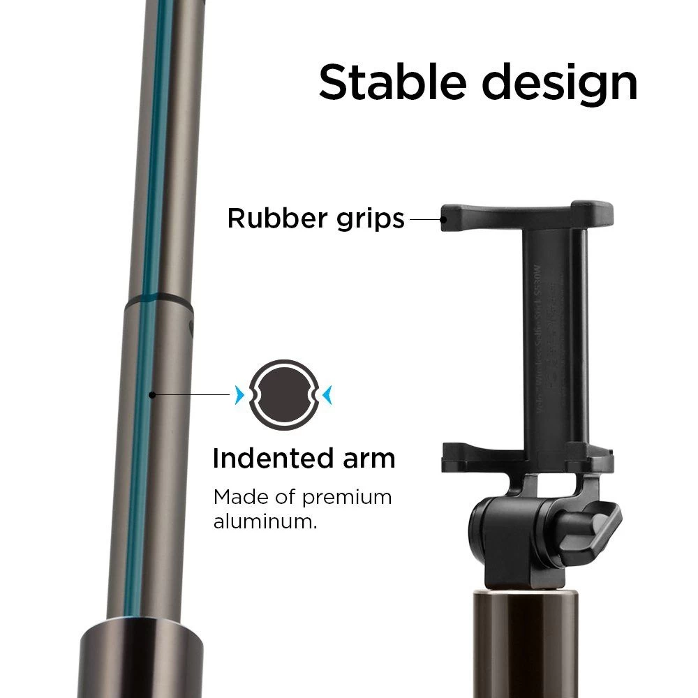 Priedai Selfie Stick SPIGEN Wireless  Juoda