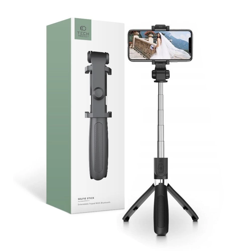 Tarvikud Selfie Stick TECH-PROTECT L01S Wireless Tripod must