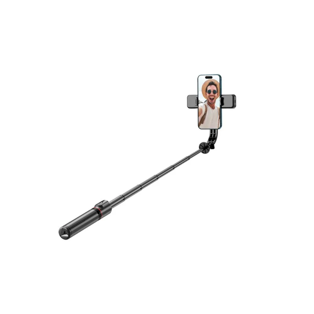 Aксессуары Selfie Stick TECH-PROTECT L05S BLUETOOTH SELFIE STICK TRIPOD & LED LIGHT черный