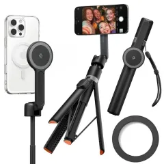 Puhelintarvikkeet Selfiekeppi Puhelintarvikkeet SPIGEN S581W MAGSAFE BLUETOOTH SELFIE STICK TRIPOD