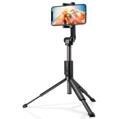 Priedai Selfie Stick SPIGEN Wireless Tripod  Juoda