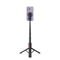 Aксессуары Selfie Stick TECH-PROTECT L06S MAGSAFE BLUETOOTH SELFIE STICK TRIPOD  черный