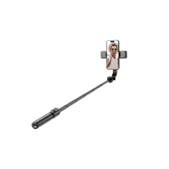 Puhelintarvikkeet Selfiekeppi TECH-PROTECT L05S BLUETOOTH SELFIE STICK TRIPOD & LED LIGHT  musta