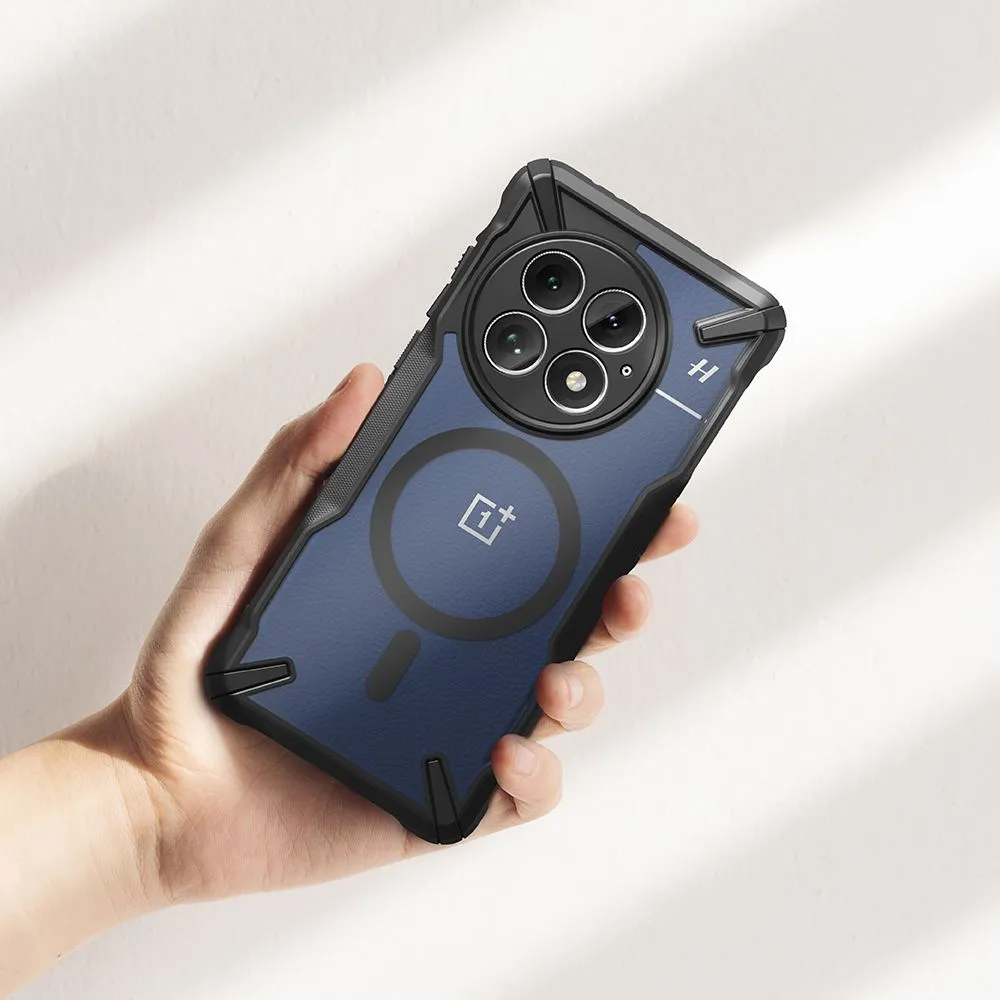 OnePlus 13 dėklas Juoda RINGKE FUSION X MAGNETIC MAGSAFE