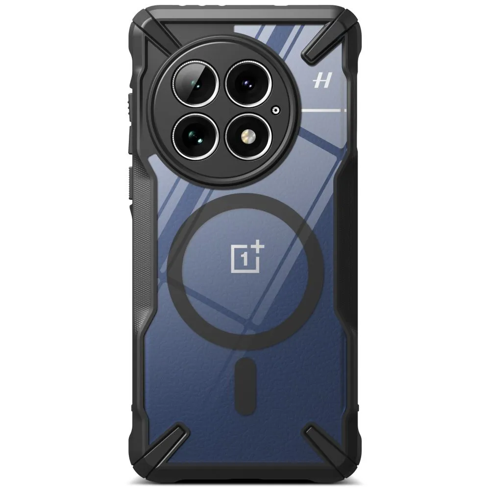 OnePlus 13 dėklas Juoda RINGKE FUSION X MAGNETIC MAGSAFE