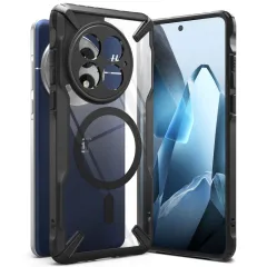OnePlus 13 dėklas Juoda RINGKE FUSION X MAGNETIC MAGSAFE