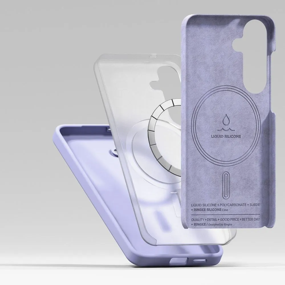 Samsung Galaxy S25 case  RINGKE SILICONE MAGNETIC MAGSAFE