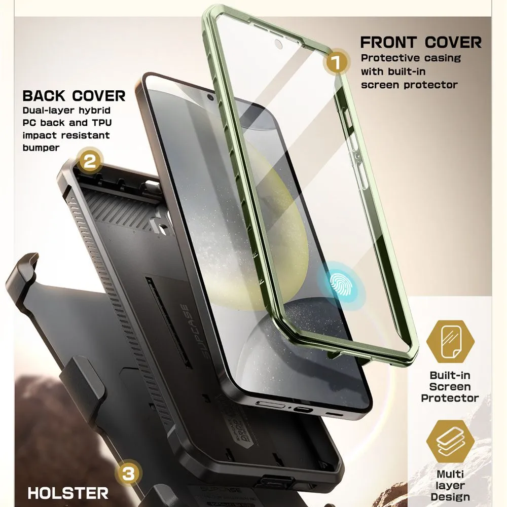 Samsung Galaxy S25 case  SUPCASE UNICORN BEETLE PRO 2-SET