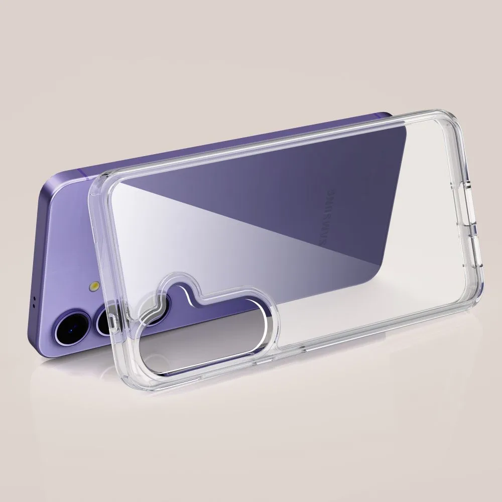 Samsung Galaxy S25 case transparent TECH-PROTECT FLEXAIR HYBRID