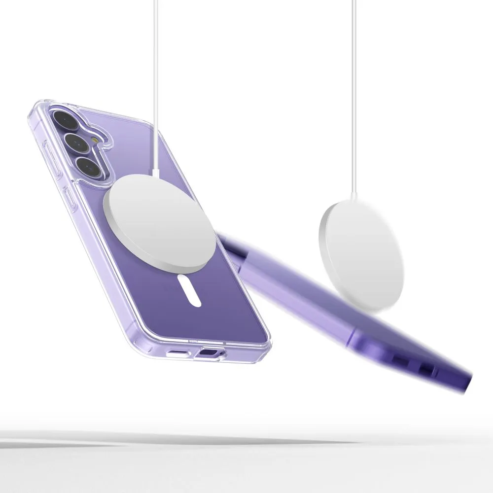 Samsung Galaxy S25 case transparent TECH-PROTECT FLEXAIR HYBRID MAGSAFE