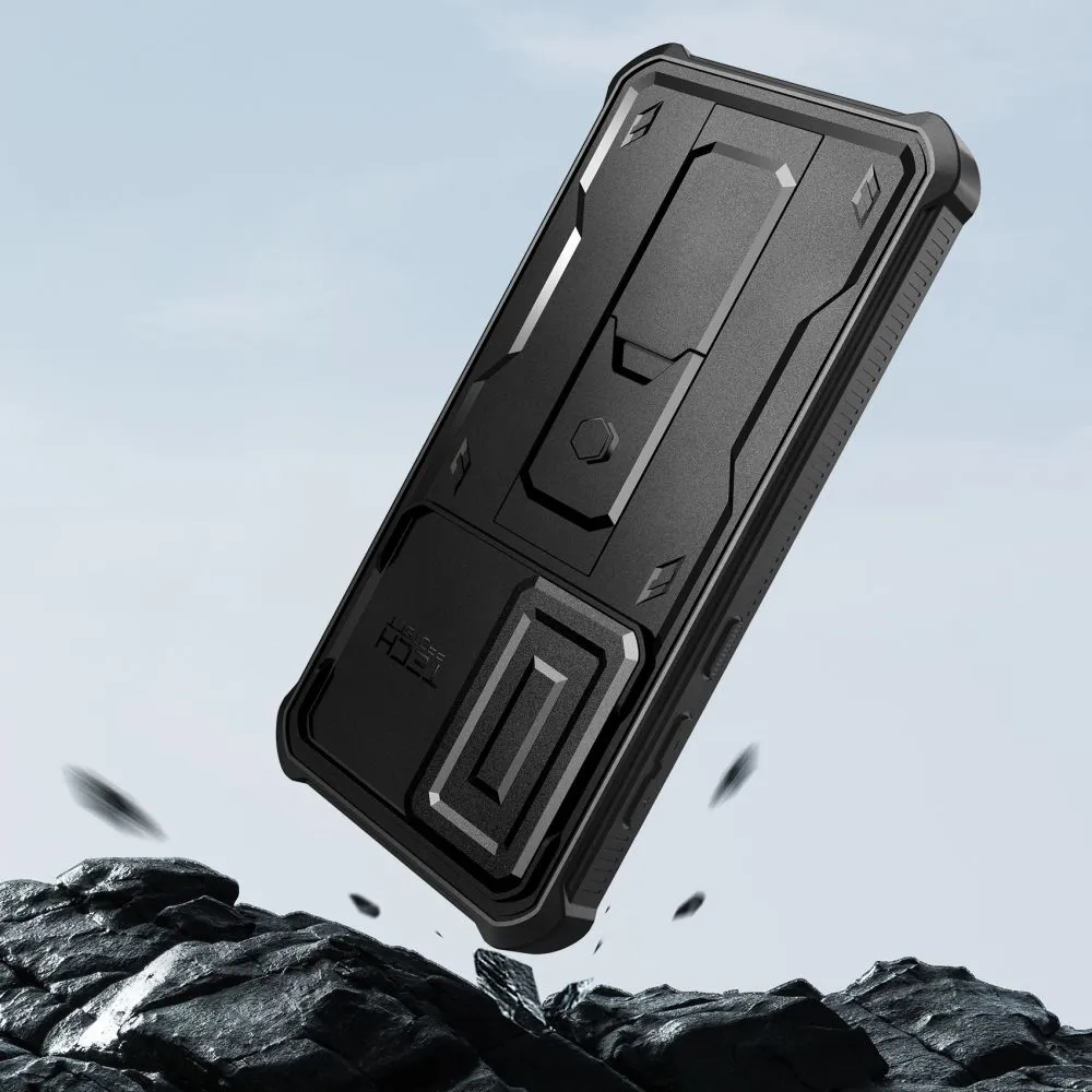 Samsung Galaxy S25 case black TECH-PROTECT KEVLAR CAM+