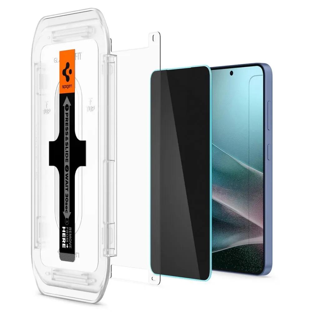 Samsung Galaxy S25 Tempered glass SPIGEN GLAS.TR ”EZ FIT” HD PRIVACY 2-PACK