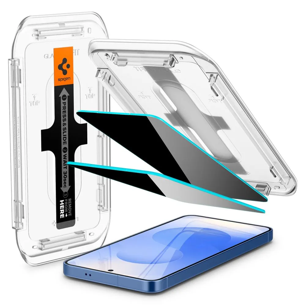 Samsung Galaxy S25 Tempered glass SPIGEN GLAS.TR ”EZ FIT” HD PRIVACY 2-PACK