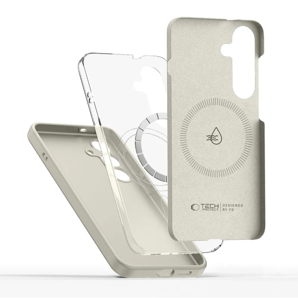 Samsung Galaxy S25 case TECH-PROTECT LIQUID SILICONE MAGSAFE