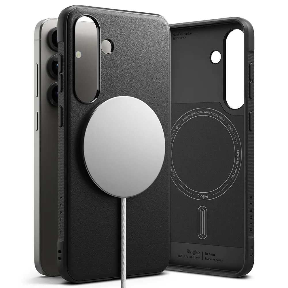 Samsung Galaxy S25 case black RINGKE ONYX MAGNETIC MAGSAFE
