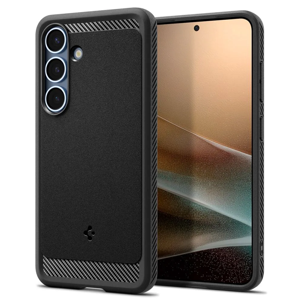 Samsung Galaxy S25 case black SPIGEN RUGGED ARMOR MAG MAGSAFE