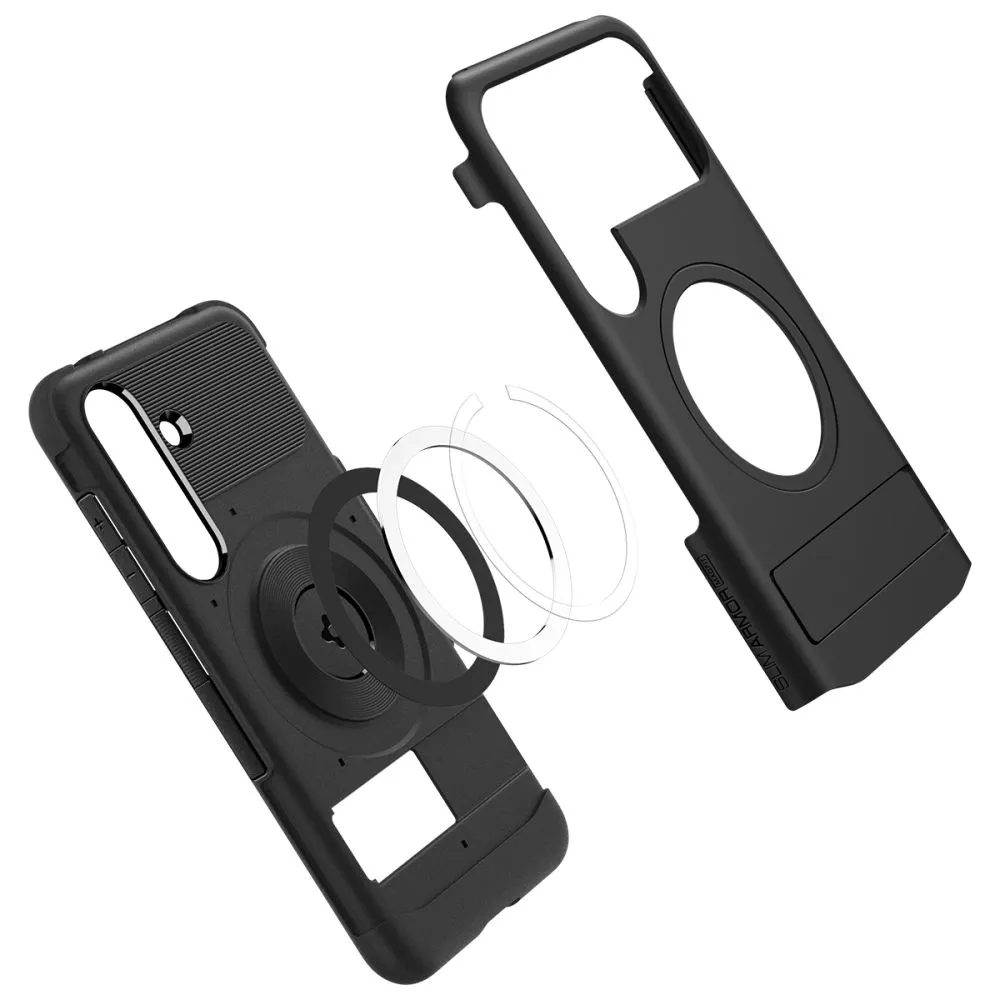 Samsung Galaxy S25 case black SPIGEN SLIM ARMOR MAG MAGSAFE