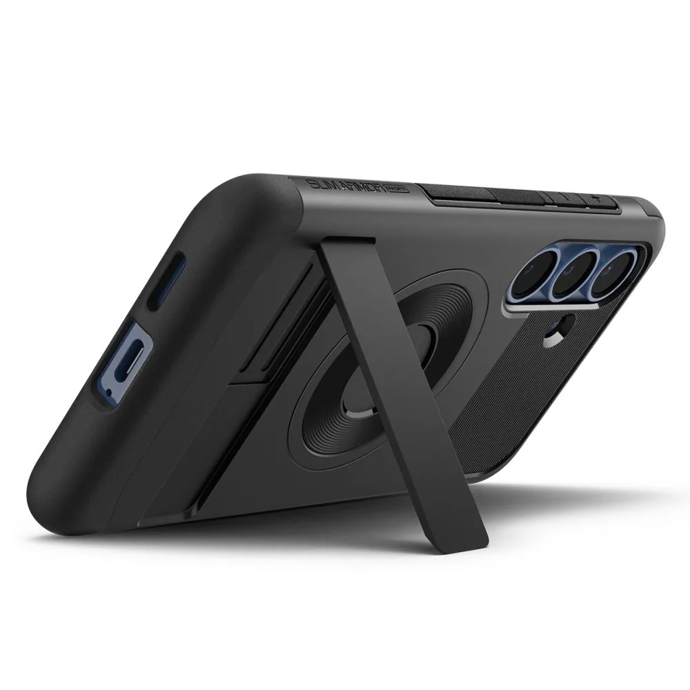 Samsung Galaxy S25 case black SPIGEN SLIM ARMOR MAG MAGSAFE