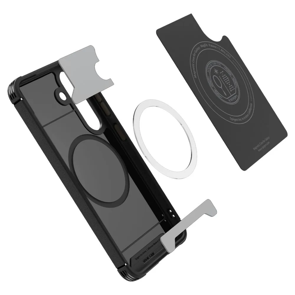Samsung Galaxy S25 case black SPIGEN CORE ARMOR MAG MAGSAFE
