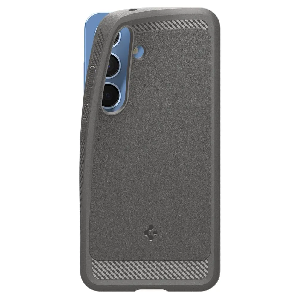 Samsung Galaxy S25 case gray SPIGEN RUGGED ARMOR MAG MAGSAFE