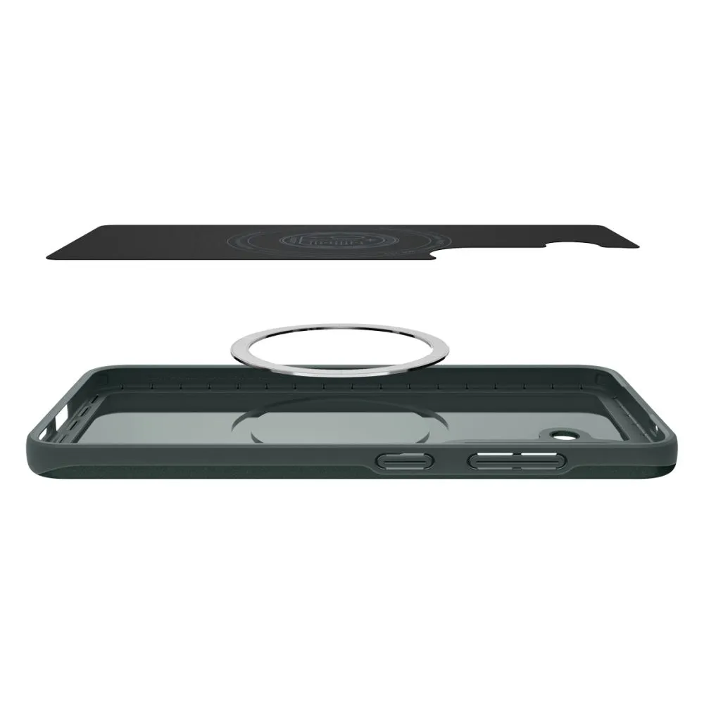 Samsung Galaxy S25 case green SPIGEN THIN FIT MAG MAGSAFE