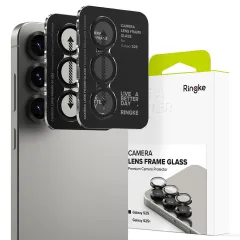 Galaxy S25 Tempered glass RINGKE CAMERA FRAME PROTECTOR 2-PACK Samsung Galaxy S25