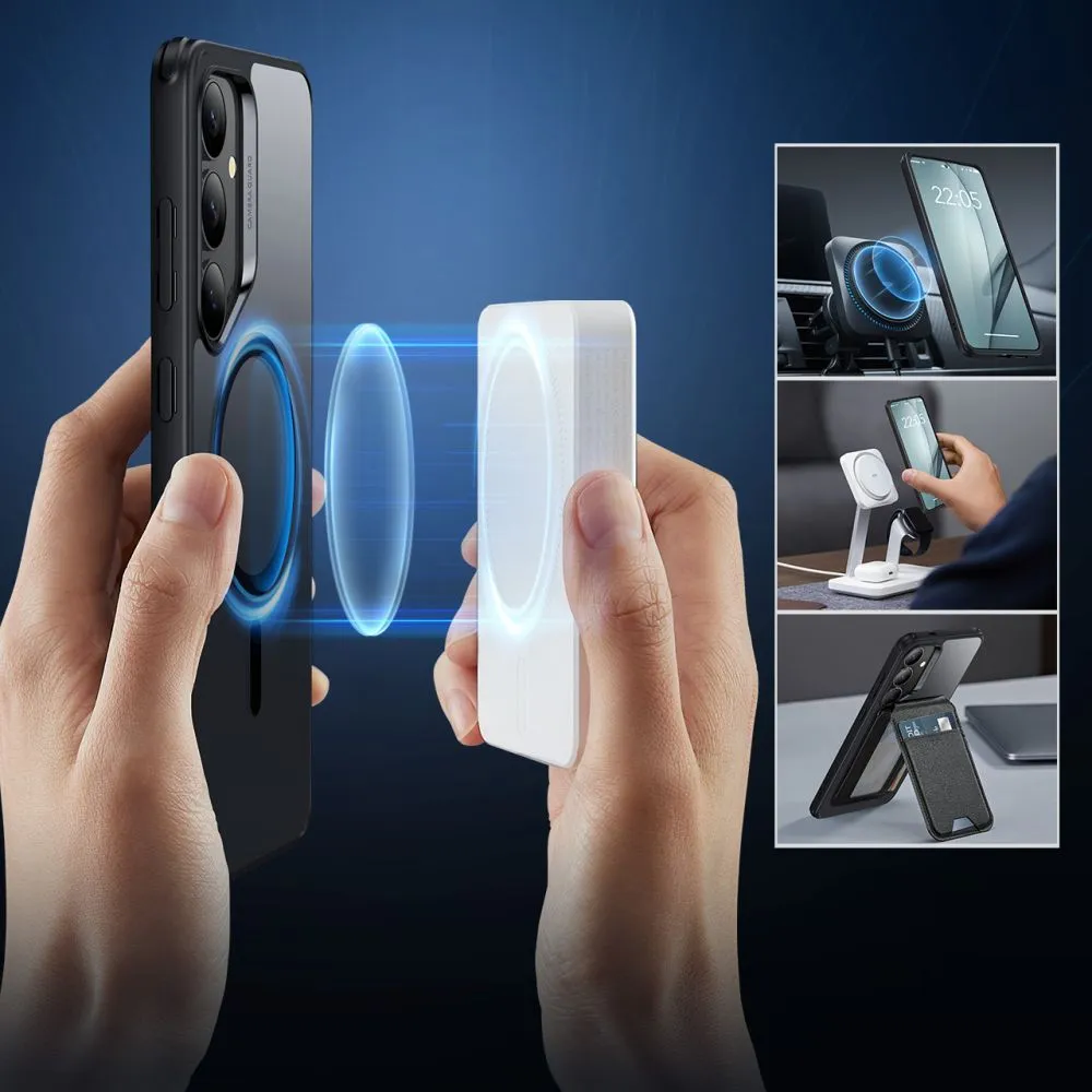 Samsung Galaxy S25 Plus vāciņš  ESR CLASSIC HYBRID HALOLOCK MAGSAFE