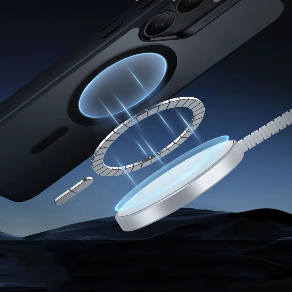Samsung Galaxy S25 Plus suojakuori musta ESR CLASSIC HYBRID HALOLOCK MAGSAFE