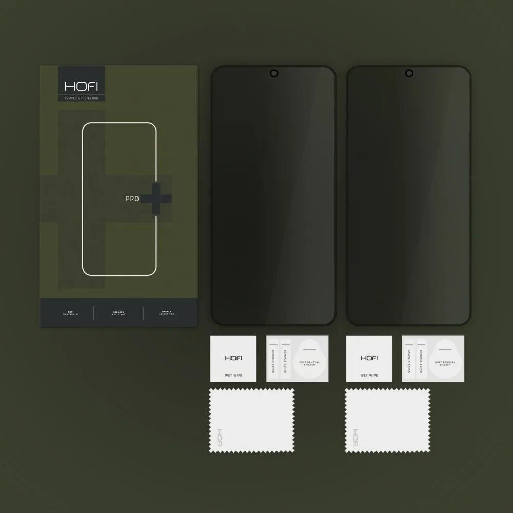 Samsung Galaxy S25 Plus защитное стекло HOFI ANTI SPY PRIVACY GLASS PRO+ 2-PACK
