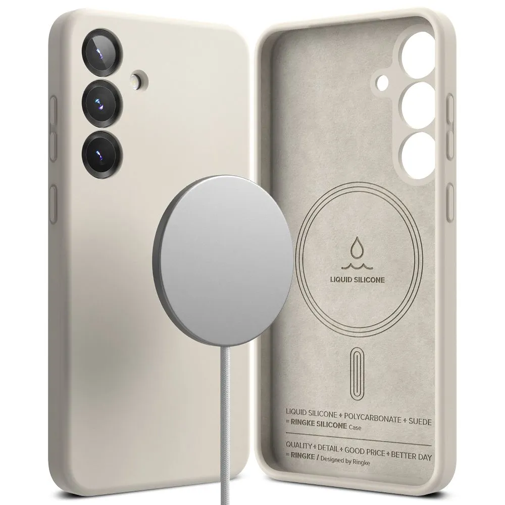 Samsung Galaxy S25 Plus vāciņš RINGKE SILICONE MAGNETIC MAGSAFE