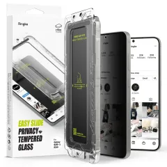 Galaxy S25 Plus защитное стекло RINGKE EASY SLIDE PRIVACY 2-PACK Samsung Galaxy S25 Plus
